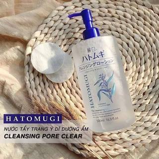 Nước Tẩy Trang Ý Dĩ Dưỡng Ẩm, Làm Sáng Da Reihaku Hatomugi Cleansing Lotion (500ml)