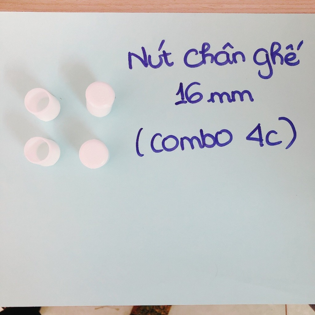 Nút bọc chân ghế nhựa chống trượt , 4 NÚT CHÂN GHẾ, không làm trầy xước sàn