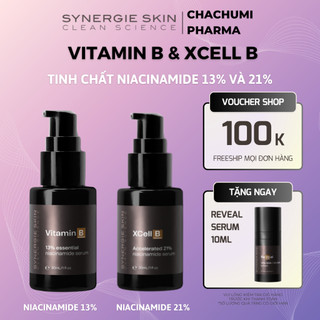 Synergie Skin Vitamin B & XCell B – Bộ đôi phục hồi và củng cố hàng rào bảo vệ da vượt trội