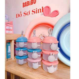 Hộp đựng sữa bột, hộp đựng đồ khô 360ml tiện dụng cho bé khi đi chơi, du lịch