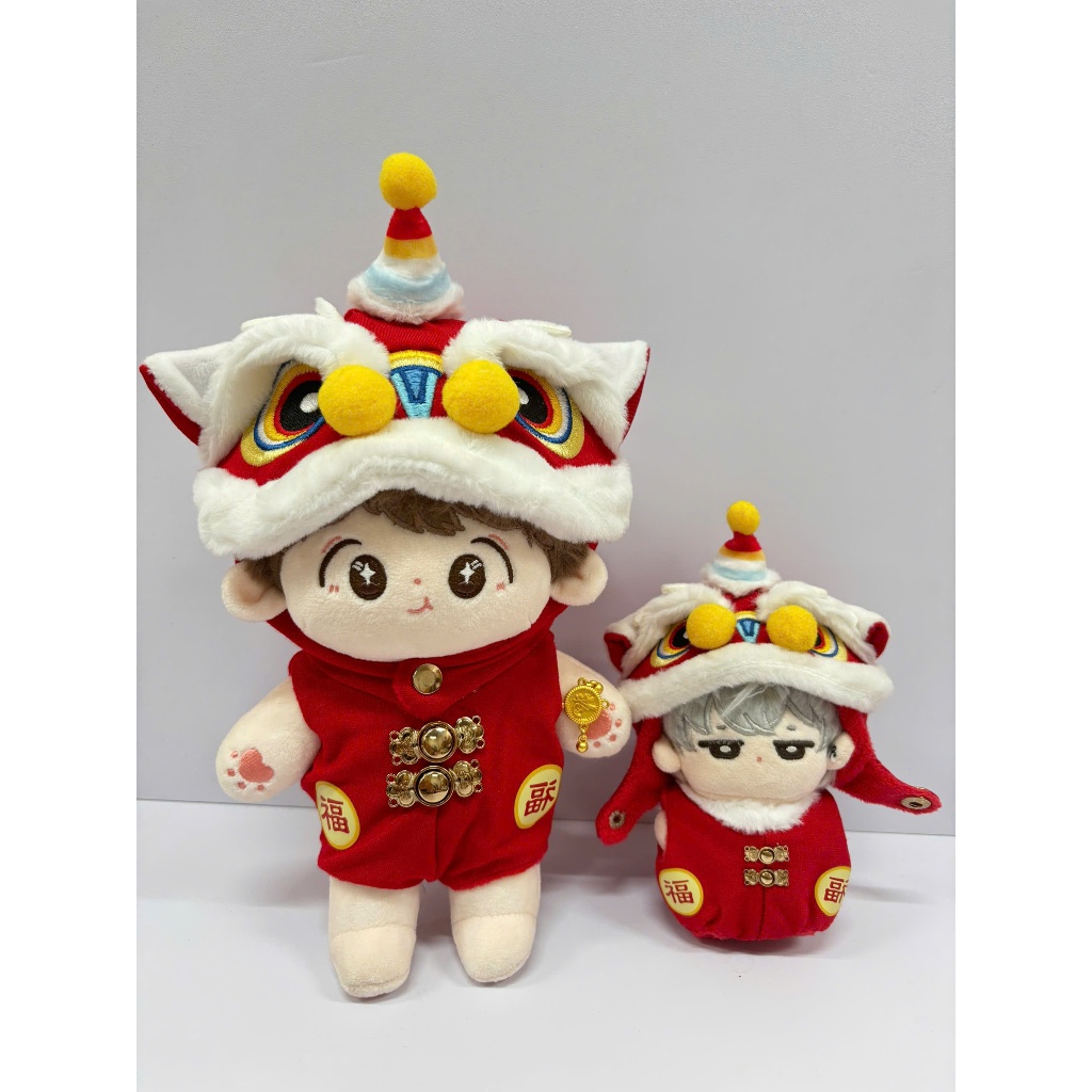 Quần Áo Búp Bê 20cm GUAILA TOYs Clothes Lân Tết 2026, Outfit Doll 2026 Phụ Kiện Decor,Quà Tặng