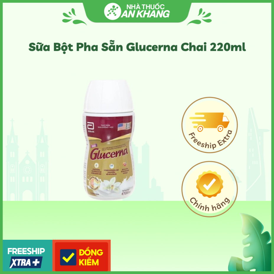 SỮA BỘT PHA SẴN GLUCERNA CHAI 220ML