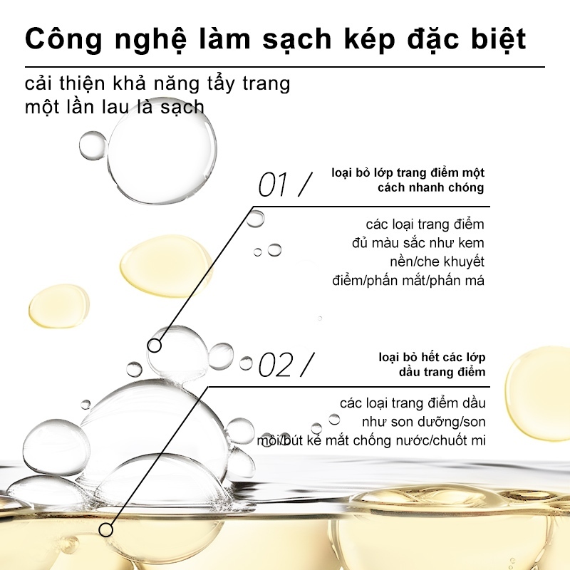 [DEAL] Dầu tẩy trang Mooekiss cho mắt và môi dầu hạt Moringa làm sạch sâu dịu nhẹ không gây kích ứng 75ml