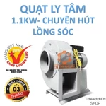 Quạt sên Ly Tâm công suất 1.1KW cánh lồng sóc ( Cánh Nan ) - Hút Mùi - Hút Khói Bếp... Dây Đồng 100% — ảnh 1