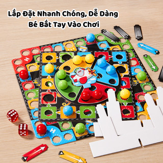 Đồ Chơi Cờ Bay 3 Tầng - Trò Chơi Giải Trí Vui Nhộn Gắn Kết Gia Đình Giúp Bé Phát Triển Não Bộ, Tư Duy Logic, Giao Tiếp