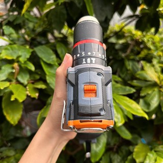 thân Máy Khoan Pin 13mm dkpro, Lực siết 65N.m, Khoan Pin 3 Chức Năng, Động cơ không chổi than, Bảo hành 6 tháng