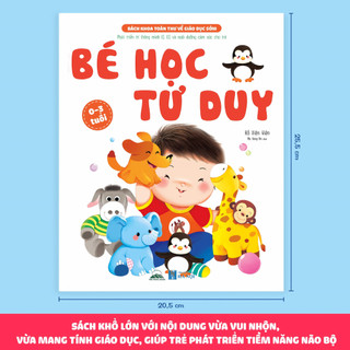 Sách - Bách Khoa Toàn Thư Về Giáo Dục Sớm - Combo 4 Cuốn Dành Cho Bé 0-3 Tuổi