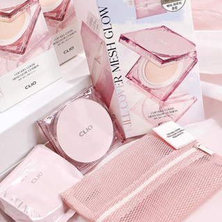 Phấn Nước Clio Kill Cover The New Founwear - High Glow - Mesh Glow - High Glow Cushion 2 Lõi -Bebeau