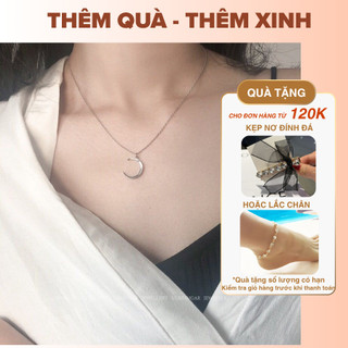 [🔥XƯỞNG SALE 7K 🔥] Dây Chuyền Dây Mảnh Hình Mặt Trăng Khuyết Thanh Lịch Cho Nữ N125