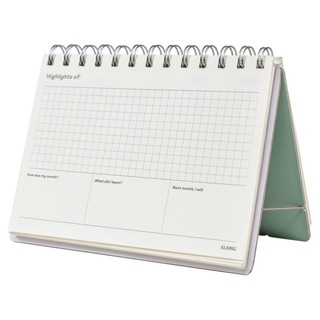 KLONG - Sổ Kế Hoạch Lò Xo Kép Standing Planner B6 160 Trang 100/76; MS: 945 ♥