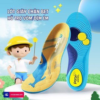 Lót nâng vòm dành cho bé chân chẹt HOBIBEAR có độ nâng vòm 3.2cm hỗ trợ bàn chân bẹt cho bé