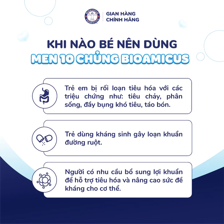 BioAmicus Complete 10 Chủng hỗ trợ cải thiện hệ vi sinh đường ruột - Men Vi Sinh Cho Bé – 4