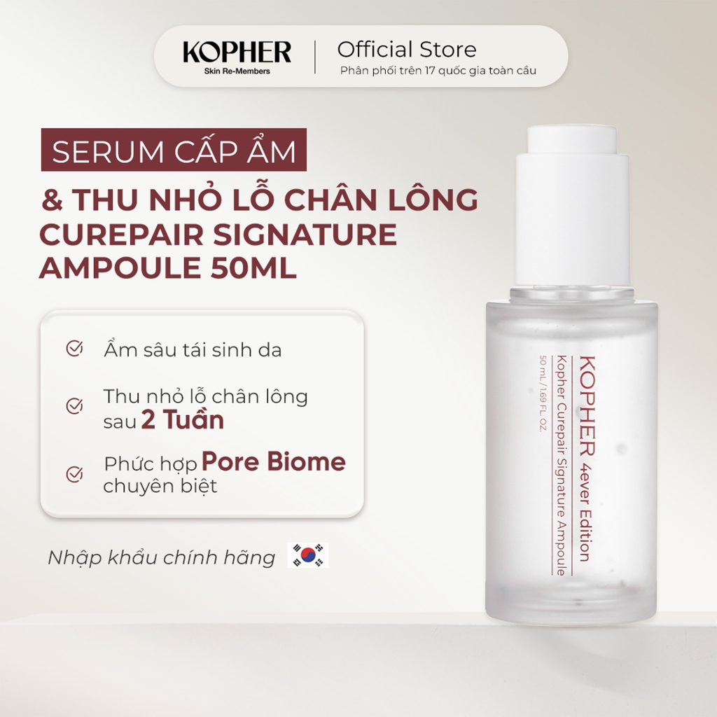 Serum Phục Hồi Dưỡng Sáng Da KOPHER Curepair Signature Ampoule 50ml Da ...