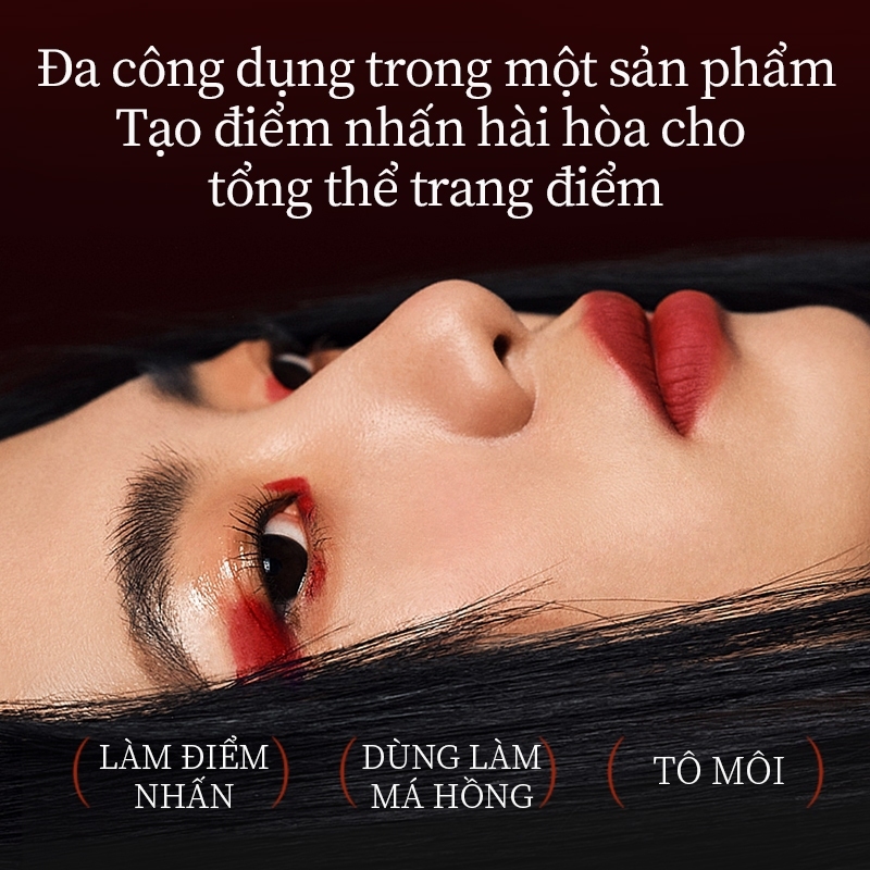 [Phiên bản đặc biệt] Son lì dạng bùn nhung lì không lem không dính cốc lâu trôi Mulanshi 3g