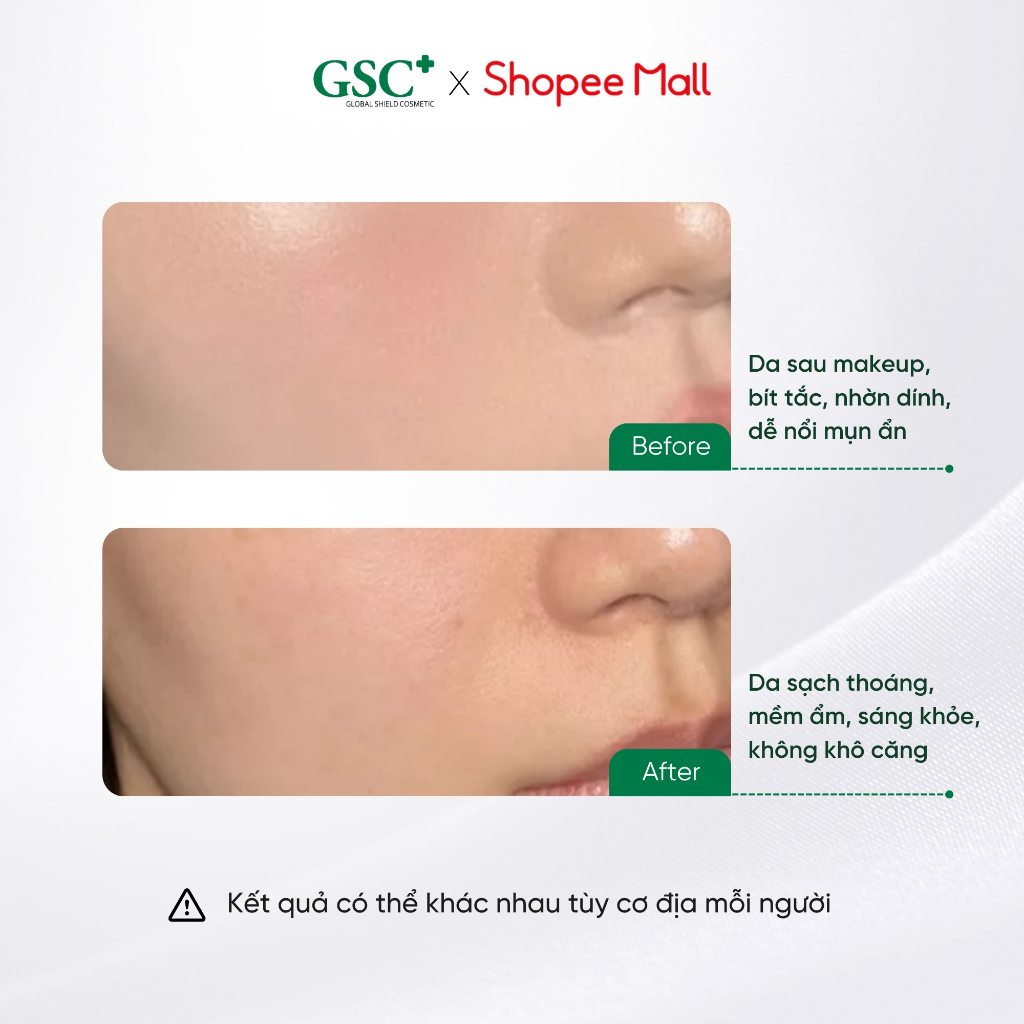 Dầu Tẩy Trang 2 IN 1 Dùng Cho Da Mặt Và Mắt GSC Natural Makeup Remove 250ml , Sạch Sâu, Nhũ Hóa Dễ Dàng - GC029A
