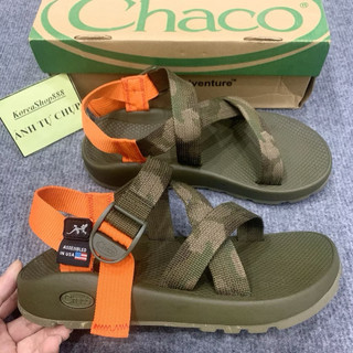 Dép Xăng Đan Nam Chaco Quai Dù Họa Tiết Rằn Ri Mã D101