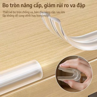(D48) Cuộn Dây Silicon Chống Va Đập - Keo Dán Silicon Bịt Che Góc Nhọn, Dán Thành Giường, Bảo Vệ An Toàn Cho Bé