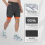 Quần Thể Thao Chạy Bộ Nam 2 Lớp GOYA ACTIVE Năm 2026 - Hỗ Trợ Cơ Bắp, Giảm Ma Sát, Thoáng Khí