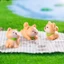 Set 3 chó shiba cute decor đỉnh, chân màn hình máy tính, xe hơi, trang trí taplo ô tô, tiểu cảnh