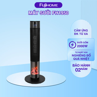 Quạt Sưởi Gốm Fujihome FH1950 – Bảo Vệ Quá Nhiệt, Cảm Biến Nghiêng An Toàn