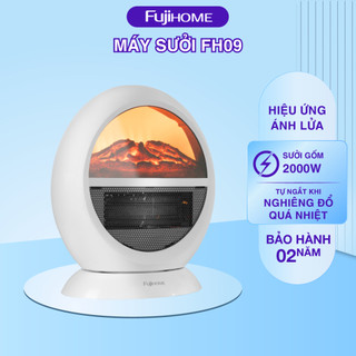 Quạt sưởi để bàn mini Fujihome FH09 – Sang trọng và ấm áp