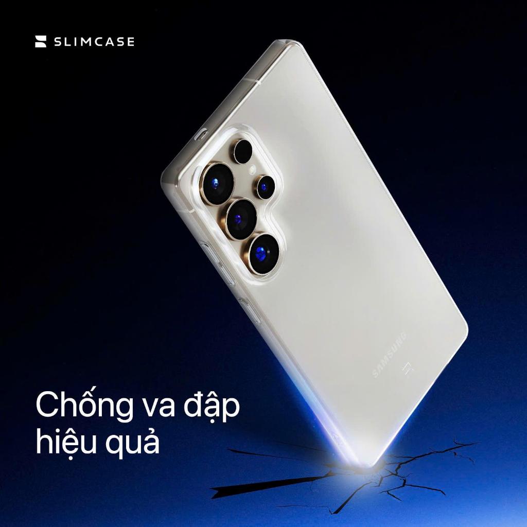 Ốp lưng Classic Samsung S26 / S25 / S24 / S23 Series SLIMCASE - Không ố vàng, siêu mỏng