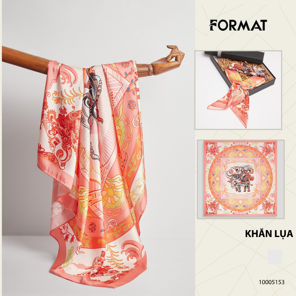 Khăn thời trang nữ Format KÍCH THƯỚC 70*70cm