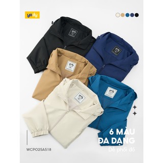 Áo khoác gió nam YODY cao cấp giữ ấm hiệu quả chống gió chống bụi MCWC25F049