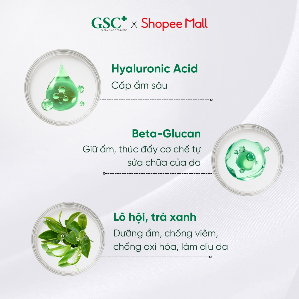 Nước Hoa Hồng Cấp Ẩm Sâu Dạng Xịt GSC Moist Soothing Toner - Toner Da Dầu Mụn, Da Nhạy Cảm Giúp  Kiểm Soát Dầu - GC037A