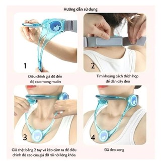 Đai Giữ Cổ 360 Độ Chống Gù Lưng – Đai Chỉnh Tư Thế Cổ Vai Gáy, Giảm Mỏi Khi Học Làm Việc