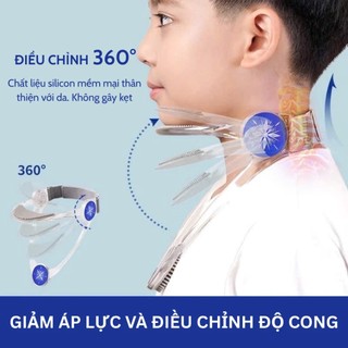 Đai Giữ Cổ 360 Độ Chống Gù Lưng – Đai Chỉnh Tư Thế Cổ Vai Gáy, Giảm Mỏi Khi Học Làm Việc