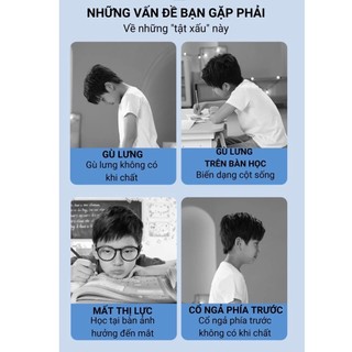 Đai Giữ Cổ 360 Độ Chống Gù Lưng – Đai Chỉnh Tư Thế Cổ Vai Gáy, Giảm Mỏi Khi Học Làm Việc