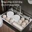 Chậu rửa bát 1 hố ,Chậu Rửa Chén Bát INOX,bộ xả chống hôi tuyệt đối,vật liệu cao cấp chống gỉ