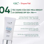 Kem Chống Nắng Cho Da Nám, Da Xỉn Màu 5 Màng Lọc Chống nắng GSC Mela Bright UV Defense SPF 50+/ PA++++  50ml - GC099A — ảnh 4