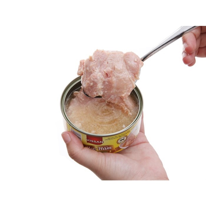Heo hầm Vissan hộp 150g - đồ hộp tiện lợi