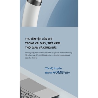 Cáp Sạc Nhanh CUKTECH KLC-5499 C-C | Công Suất Sạc Max 100W (5A) | Truyền dữ liệu 40 Mb/s | Bảo Hành 18 Tháng