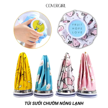 COVERGIRL - Túi Chườm Nóng Lạnh Giữ Nhiệt - Chườm Giảm Đau, Chườm Bụng, Chườm Đá Hoa Văn Dễ Thương