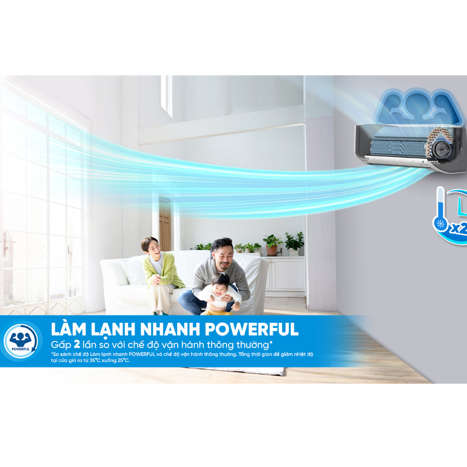 [CHỈ GIAO MIỀN BẮC] Máy lạnh Daikin 1 chiều Inverter 2HP FTHB50ZVMV 18.000BTU - tính năng sưởi nhẹ