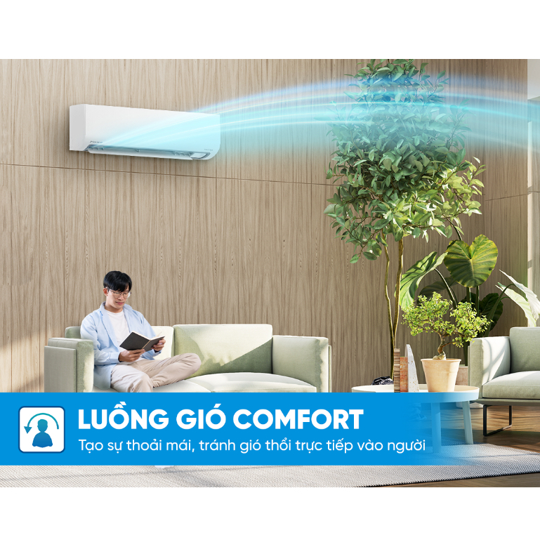 [CHỈ GIAO MIỀN BẮC] Máy lạnh Daikin 1 chiều Inverter 2HP FTHB50ZVMV 18.000BTU - tính năng sưởi nhẹ