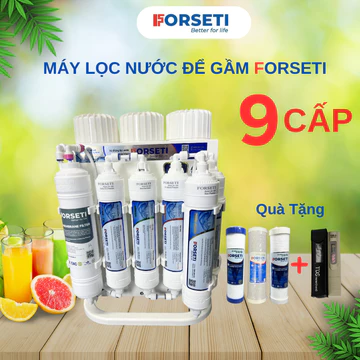 (Tặng Quà) Máy Lọc Nước Để Gầm Forseti 9 Cấp Lọc RO Chính Hãng, Lọc Sạch, Bù Khoáng,Tiết Kiệm Điện