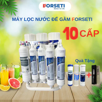 (Tặng Quà) Máy Lọc Nước Để Gầm Forseti 10 Cấp Lọc RO Chính Hãng, Lọc Sạch, Bù Khoáng,Tiết Kiệm Điện
