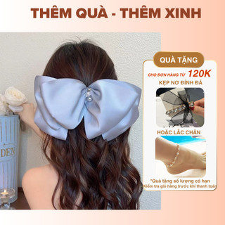 IK Kẹp Nơ Lớn Tiểu Thư Công Chúa Xinh Xắn K97