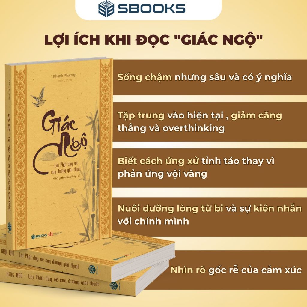 Sách - Giác Ngộ: Lời Phật Dạy về Con Đường Giải Thoát - SBOOKS