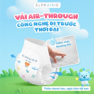 [LIVE KOL] Combo 4 Tã/Bỉm Quần ELPRAIRIE Air Thin Hàn Quốc Siêu Mỏng, Mềm Mại Chống Hăm Đủ Size