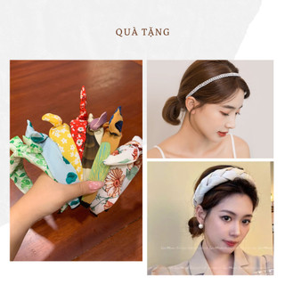 [QUÀ TẶNG] Nhiều Loại Băng Đô Kim Loại, Vải, Đính Đá K87