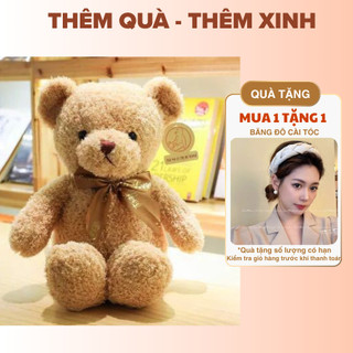 [Mua 1 tặng 1] IK Gấu Bông Teddy Gấu Dâu Vịt Vàng Dễ Thương