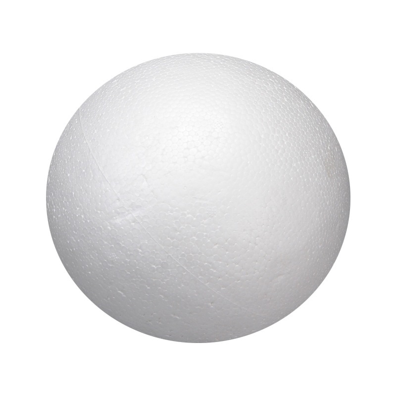 Quả cầu xốp tròn đặc nhiều size dùng decor, làm thủ công - Kem Shop K130