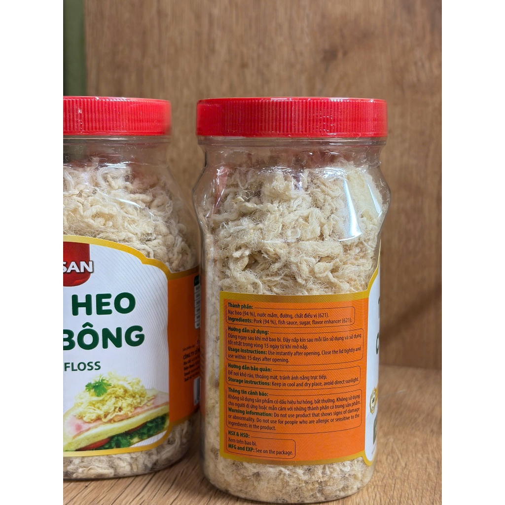 Thịt heo chà bông Vissan hũ 100g
