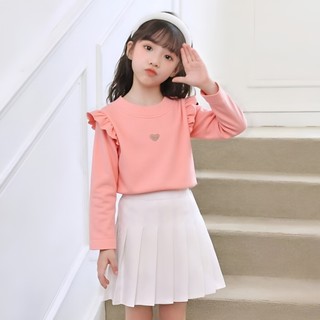 ÁO DàI Tay Bé GáI: ĐIểM NhấN TráI Tim Nhỏ Tinh Tế NhiềU MàU SắC LựA ChọN áO Thun