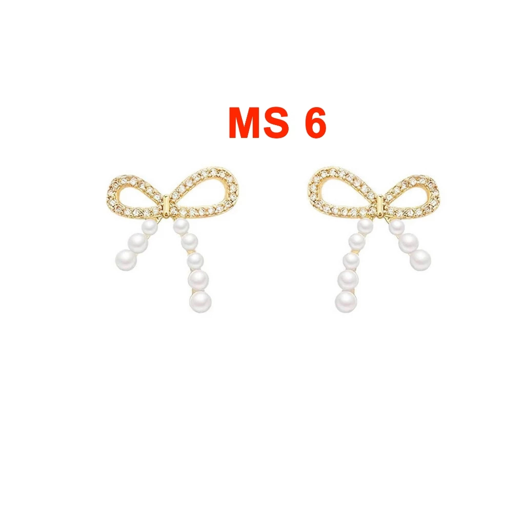 Combo 9 đôi bông tai bông tai bạc nữ cao cấp phong cách Hàn Quốc hiện đại sang chảnh dành cho nữ ChicEar Jewelry